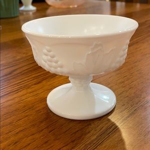 Vintage Milk Glass Dish